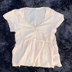 🔥Baby Doll  Crossover Blouse🔥